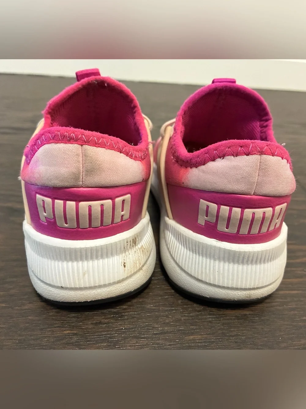 3 Puma + 1 Disney Light-Up Princess = 4 Pairs of Girls Sneakers, All Pinks, 8T